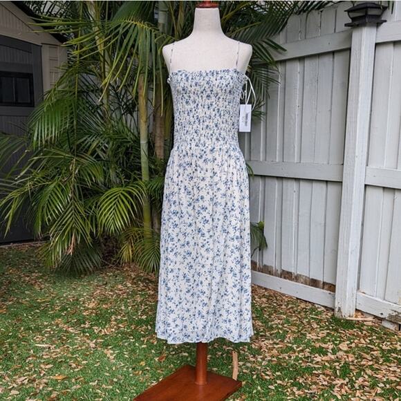 Reformation Dresses & Skirts - New Reformation Sable Midi Dress in Figaro, size XL